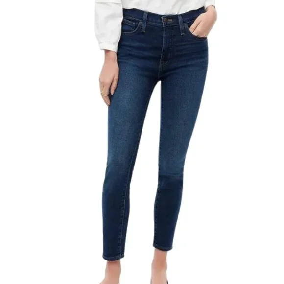 Crew Jeans J Crew Denim Midrise Toothpick Jean In Classic